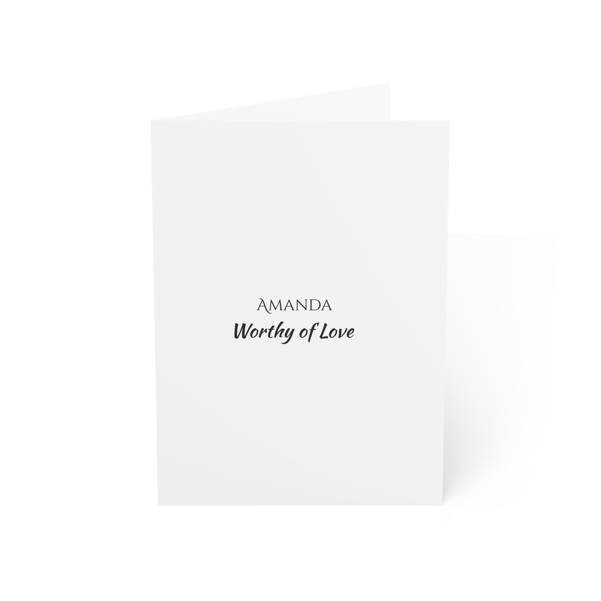 Amanda - Name Meaning Card with Poem