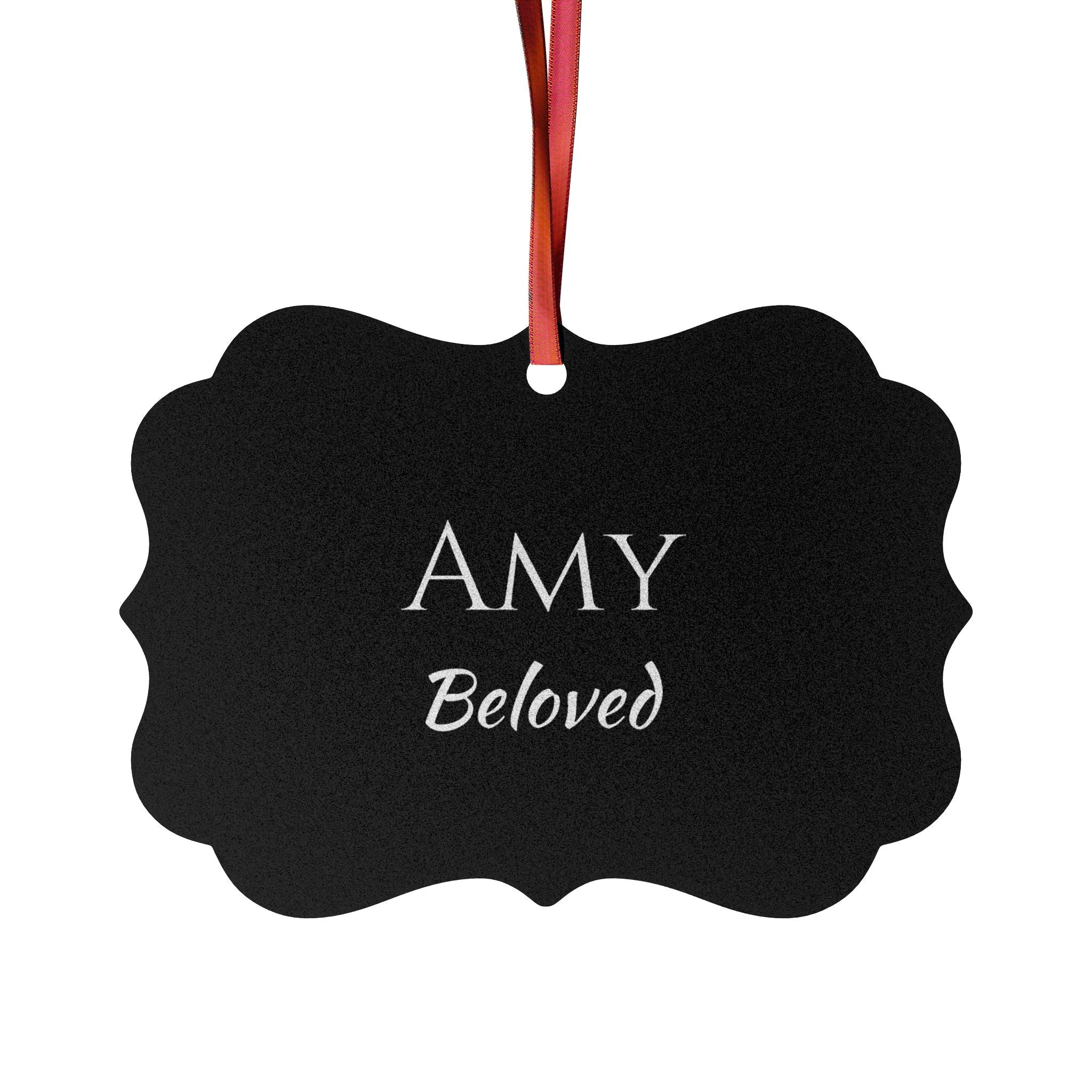 Amy - Elegant Name Meaning Ornament